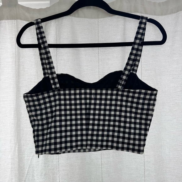 Dynamite Grace High-Rise Gingham Pant and Crop Top, BNWT - Picture 14 of 16